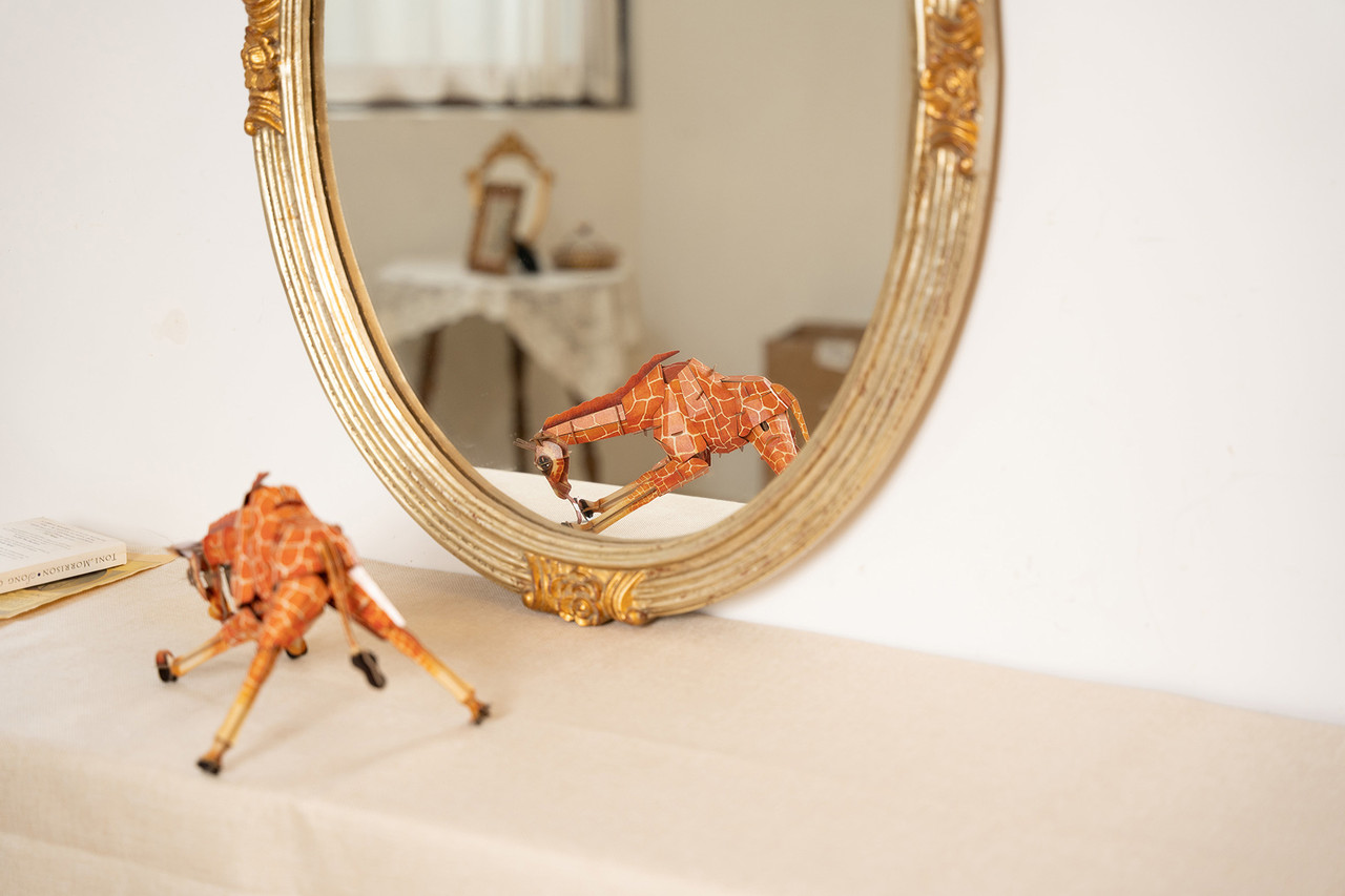 Giraffe 3D Craft Paper Puzzle Giraffe 3D Craft Paper Puzzle