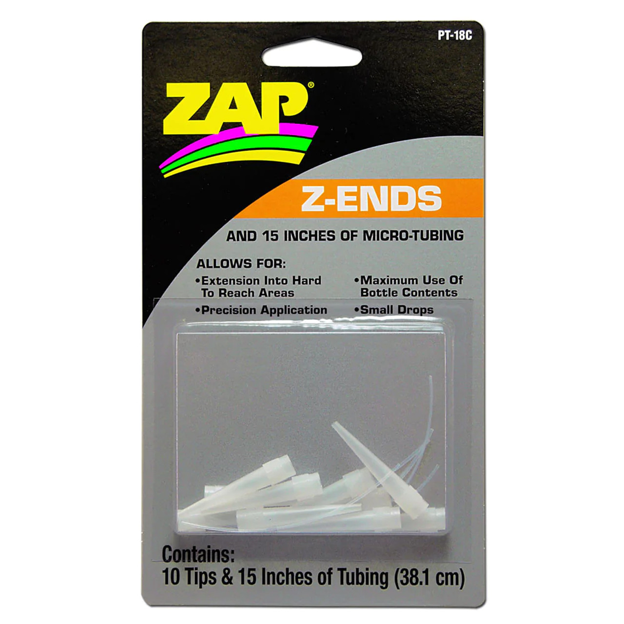 Zap Z-Ends (10) & Teflon Tubing Zap Z-Ends (10) & Teflon Tubing