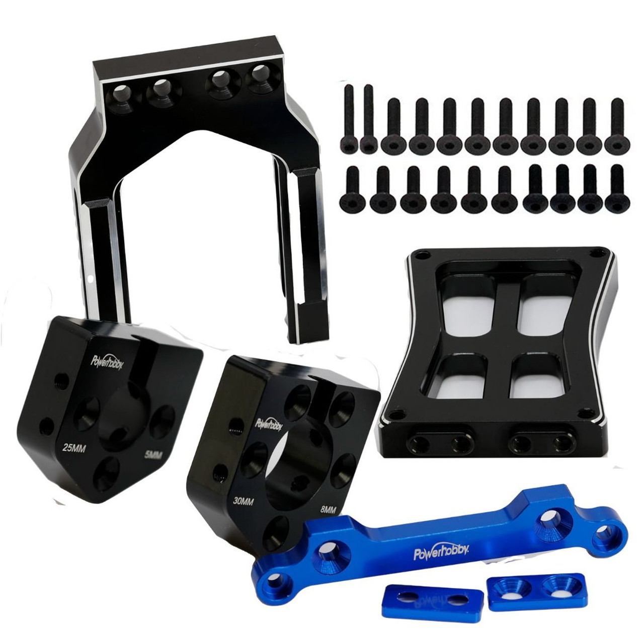 25mm or 30mm Aluminum Sliding Motor Mount Traxxas X-Maxx 25mm or 30mm Aluminum Sliding Motor Mount Traxxas X-Maxx