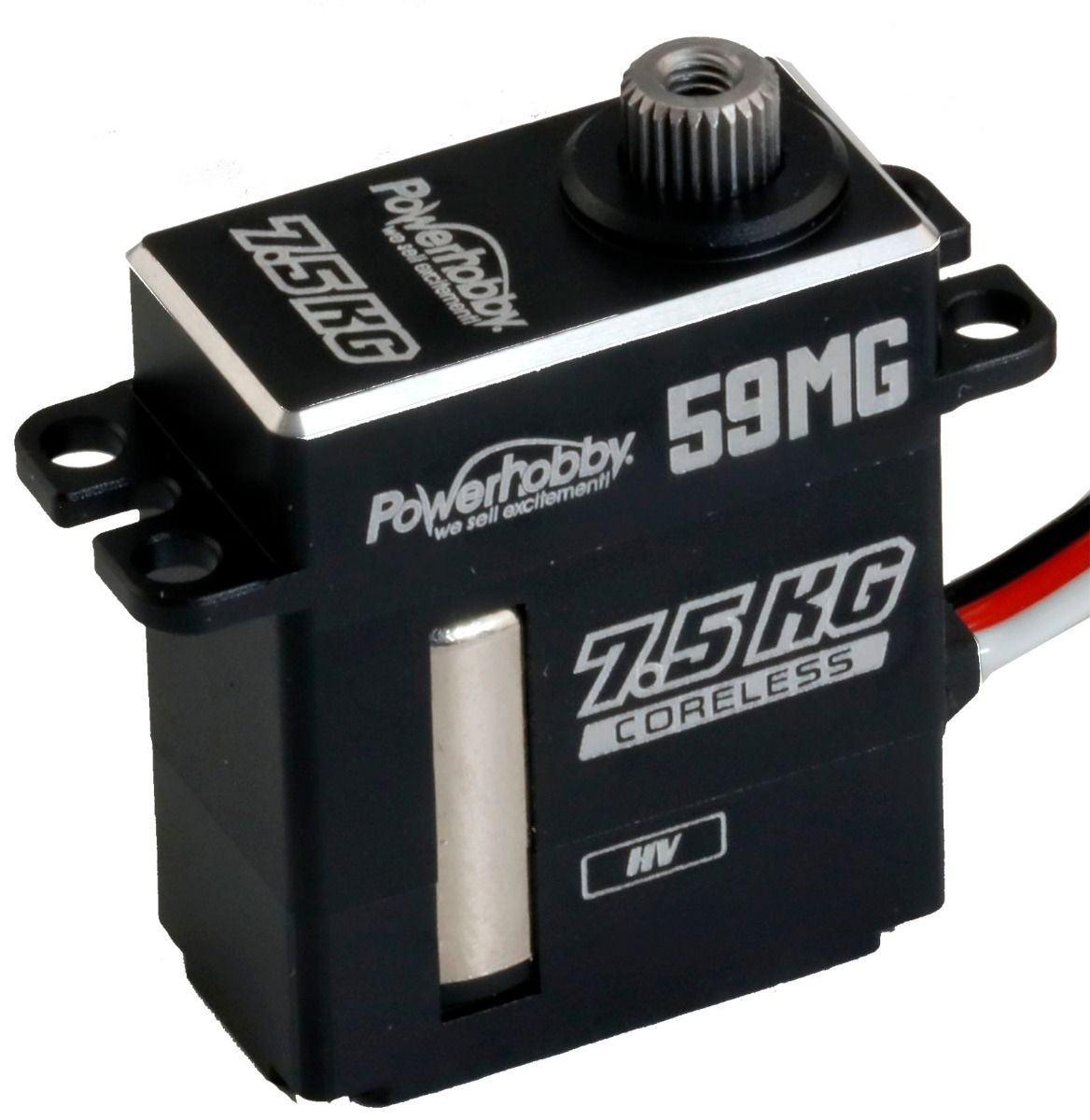 Power Hobby 59MG High Speed Micro Titanium Gear Servo: Axial SCX24 PHB59MG