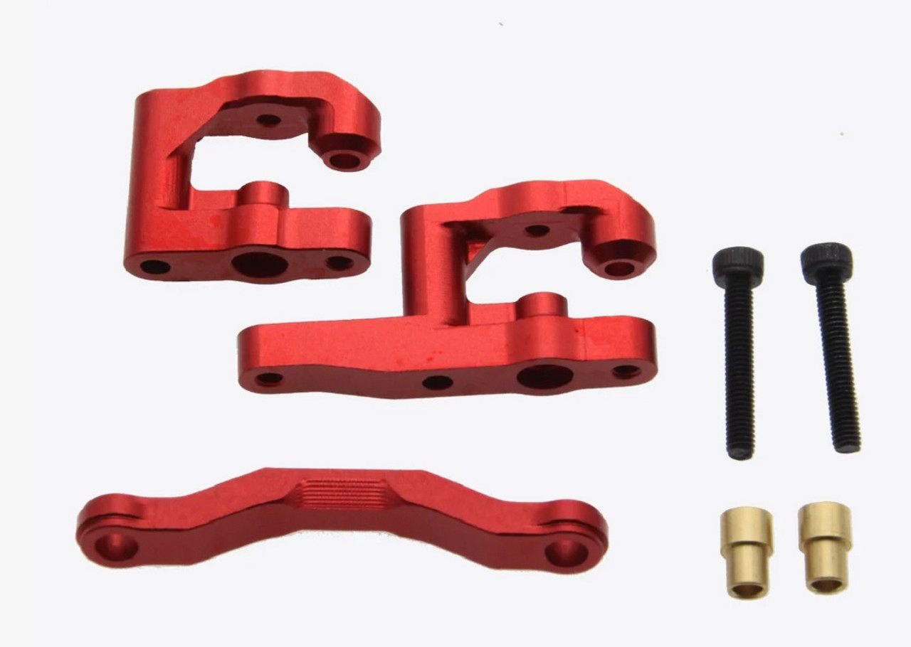 Aluminum Steering Arm, Red, for Arrma Grom Aluminum Steering Arm, Red, for Arrma Grom