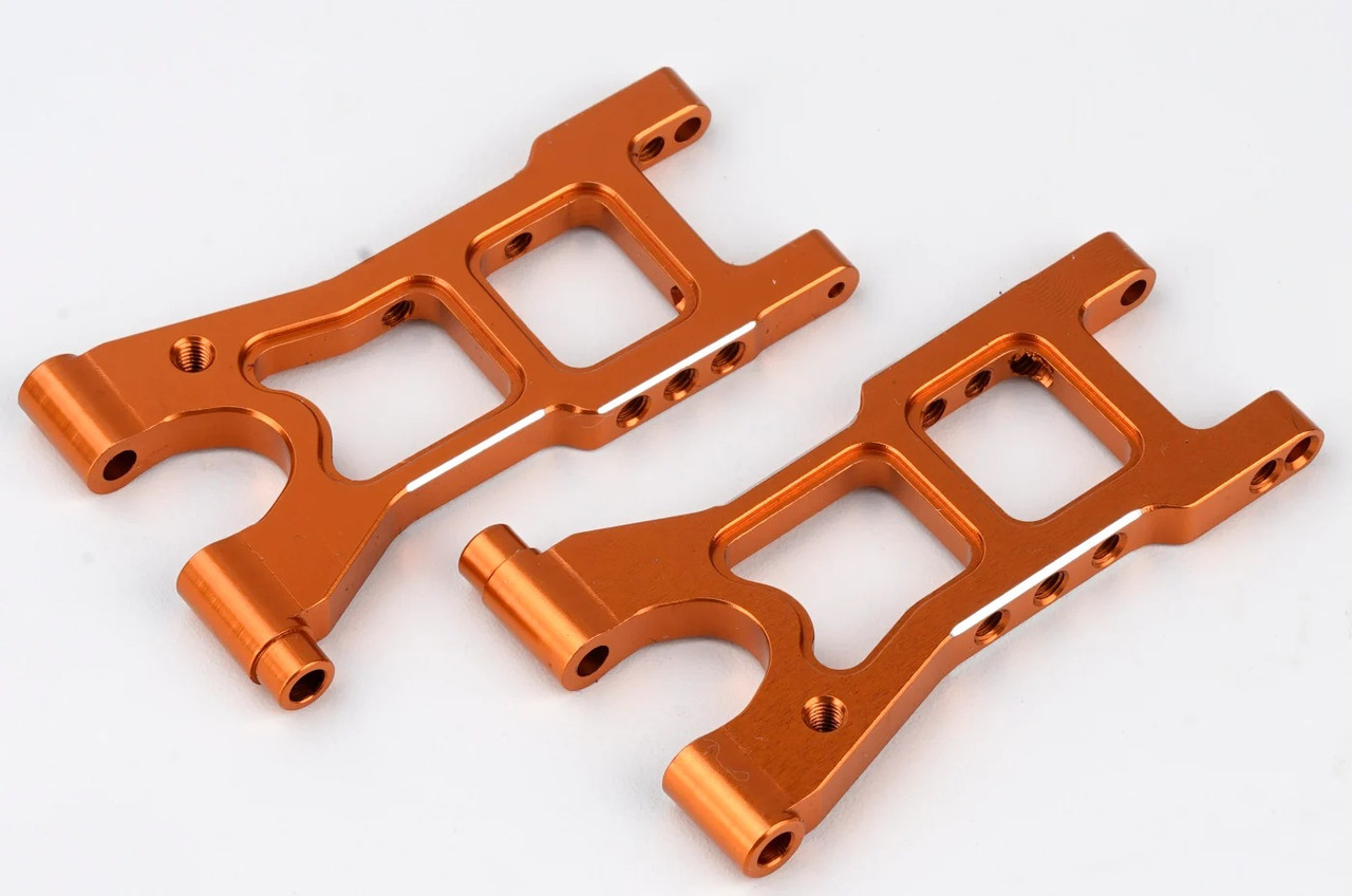Aluminum Rear Lower Arms Orange, HPI RS4 Sport3
