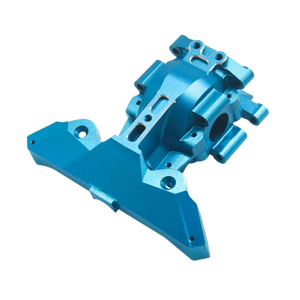7075 Aluminum Front Gearbox Blue, for Traxxas Mini Maxx