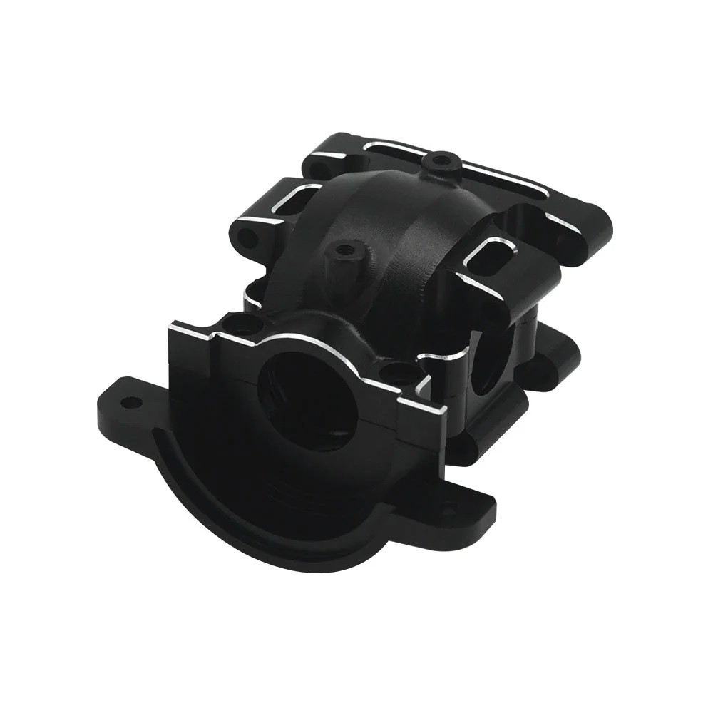 7075 Aluminum Rear Gearbox Black, for Traxxas Mini Maxx