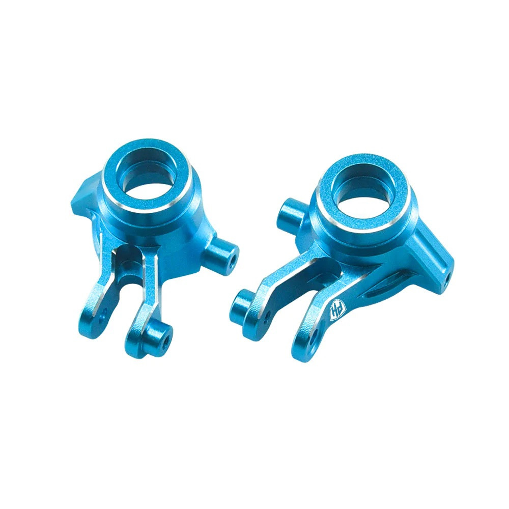 7075 Aluminum Front Hub / Knuckle Arms Blue, for Traxxas