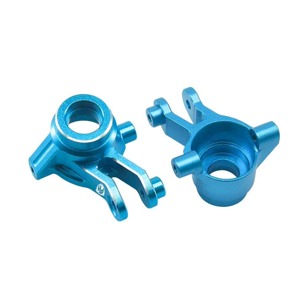 7075 Aluminum Front Hub / Knuckle Arms Blue, for Traxxas