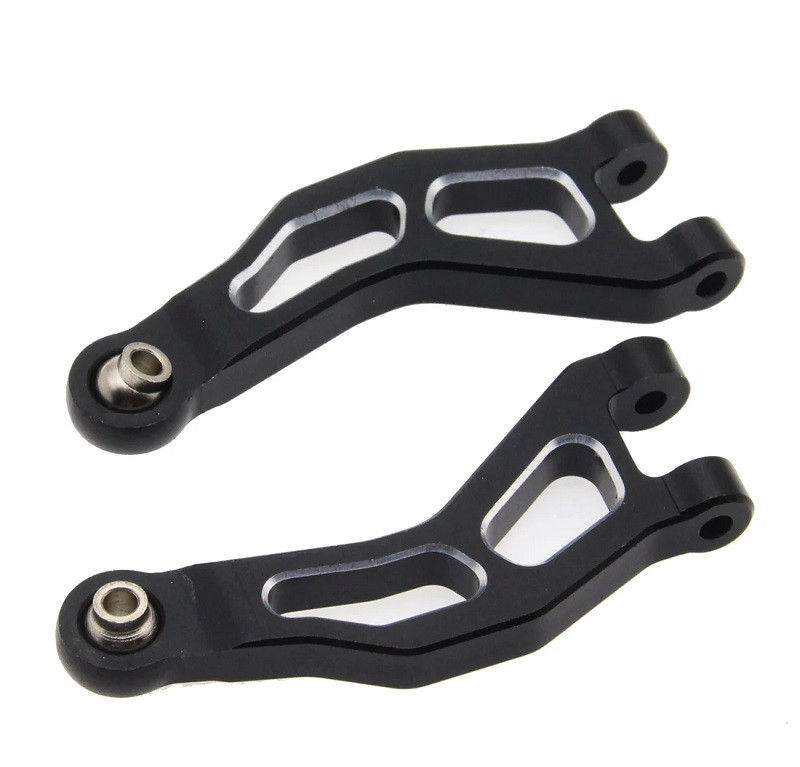 Aluminum Front Upper Arms, Black, for Arrma Mojave Grom