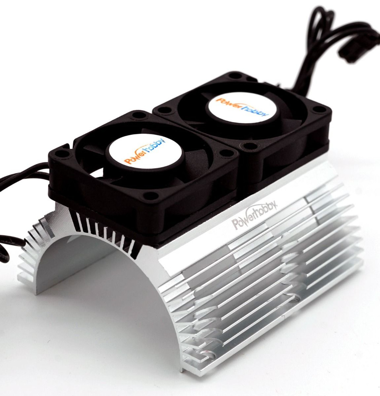 Powerhobby Heat Sink w Twin Turbo High Speed Cooling Fans Powerhobby Heat Sink w Twin Turbo High Speed Cooling Fans