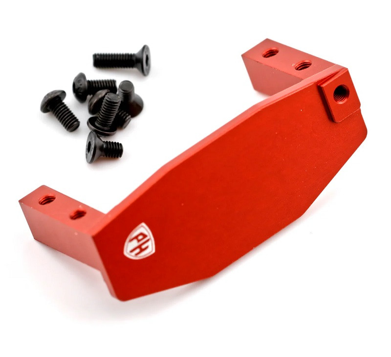 Power Hobby Aluminum Servo Mount, Red, for Kyosho Fazer Mk2 PHB7067RED