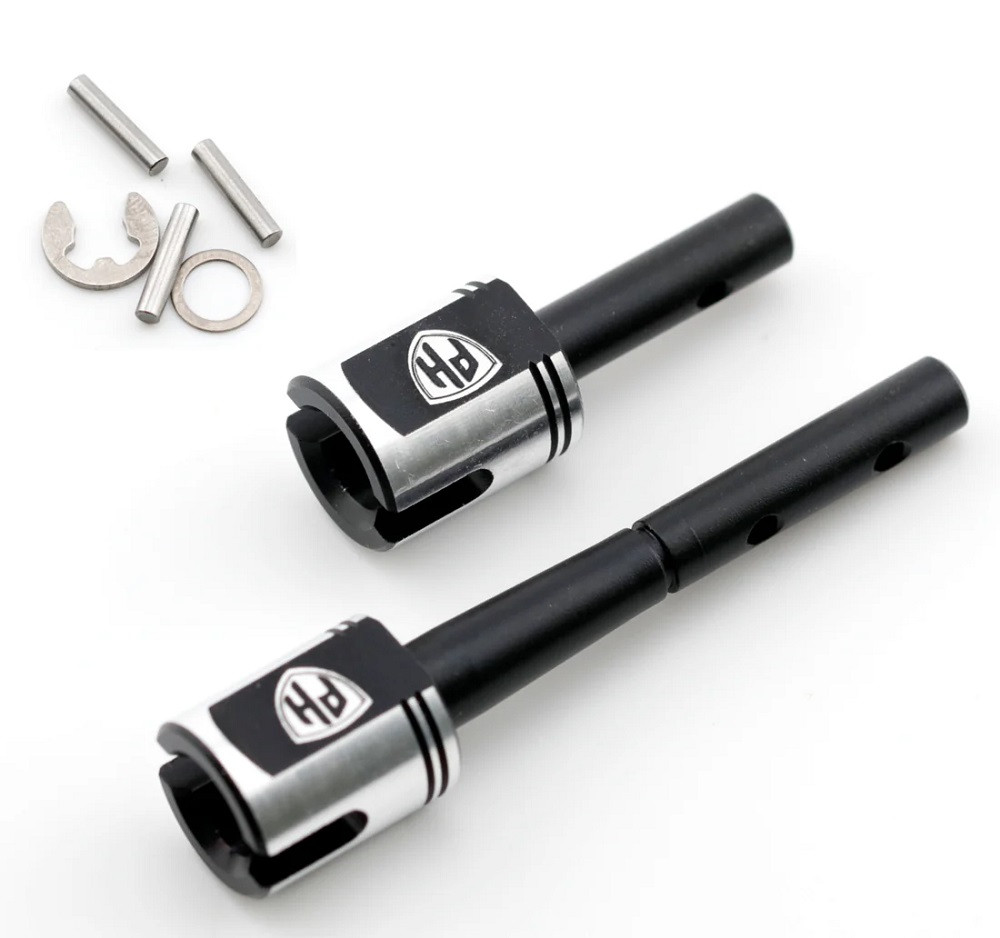 Power Hobby Aluminum Main Drive Shaft Joint Black, for Kyosho 1/10 PHB7058BLACK