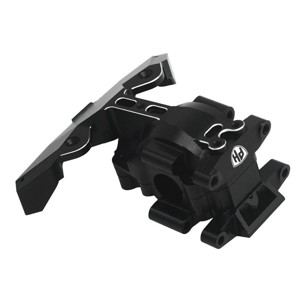 7075 Aluminum Front Gearbox Black, for Traxxas Mini Maxx
