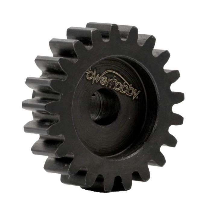 Hardened Steel 18T Mod1 5mm Pinion Gear with 2 Grub Screws