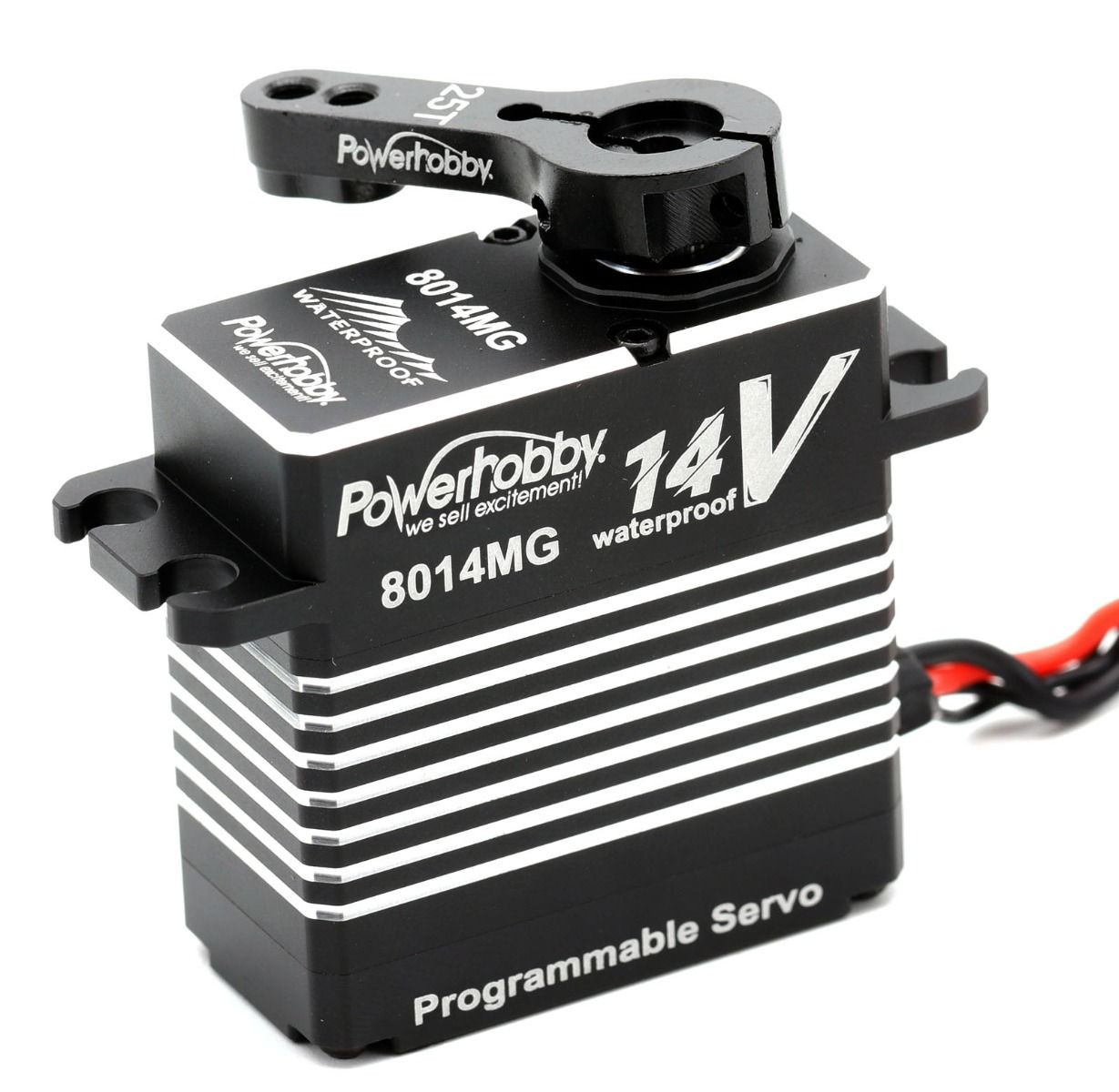 Power Hobby 8014MG 14v Programmable Waterproof HV Brushless 3S PHBPH8014MG