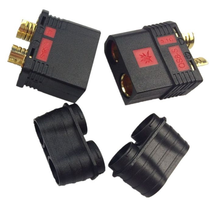 Power Hobby QS8-S Male / Female Plug / Connector Set (QS8.0mm-S) PHBPH9022