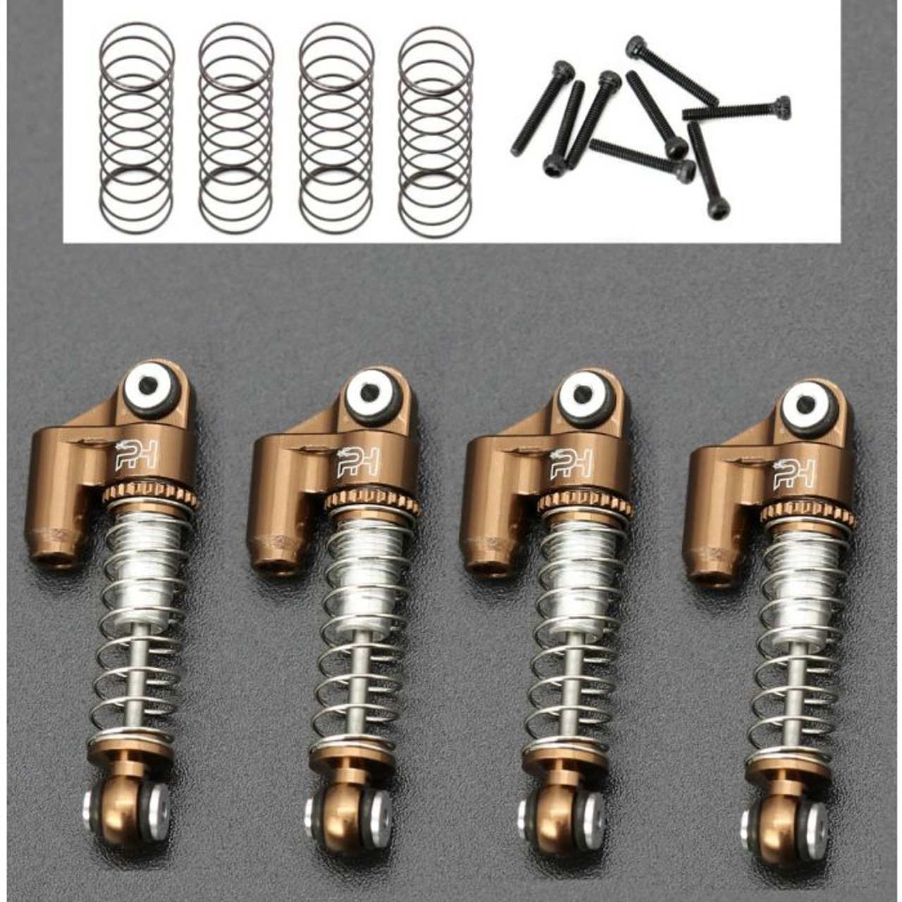 Axial SCX24 C10 JLU Jeep Betty Aluminum Shocks Copper Axial SCX24 C10 JLU Jeep Betty Aluminum Shocks Copper