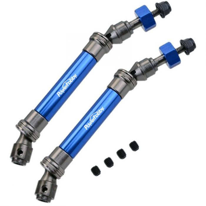Power Hobby Traxxas Slash 2WD Rear Steel Driveshaft / CVD Blue PHBPHTRX409