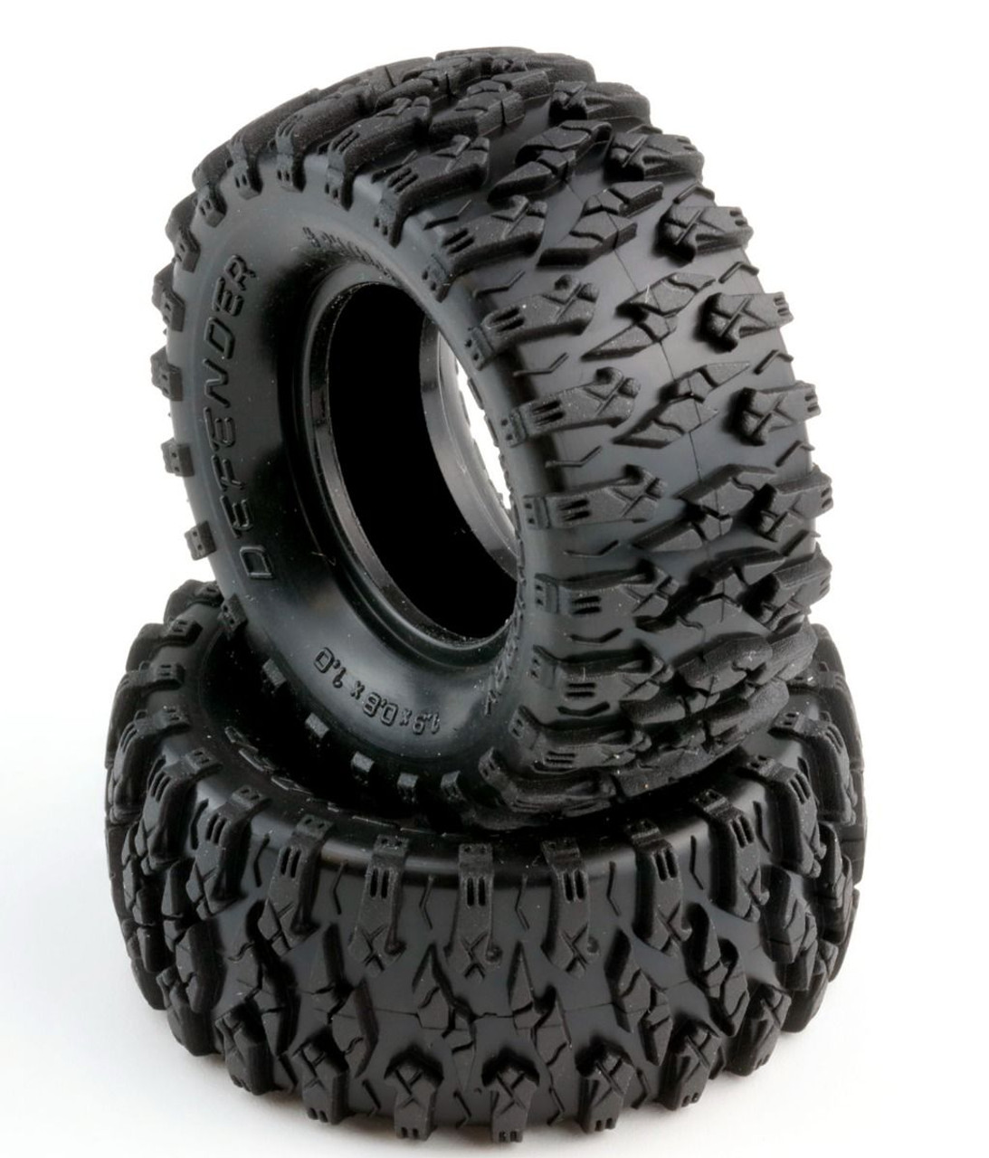 Defender 1.0" Micro Crawler Tires 1/24 Axial SCX24 Defender 1.0" Micro Crawler Tires 1/24 Axial SCX24