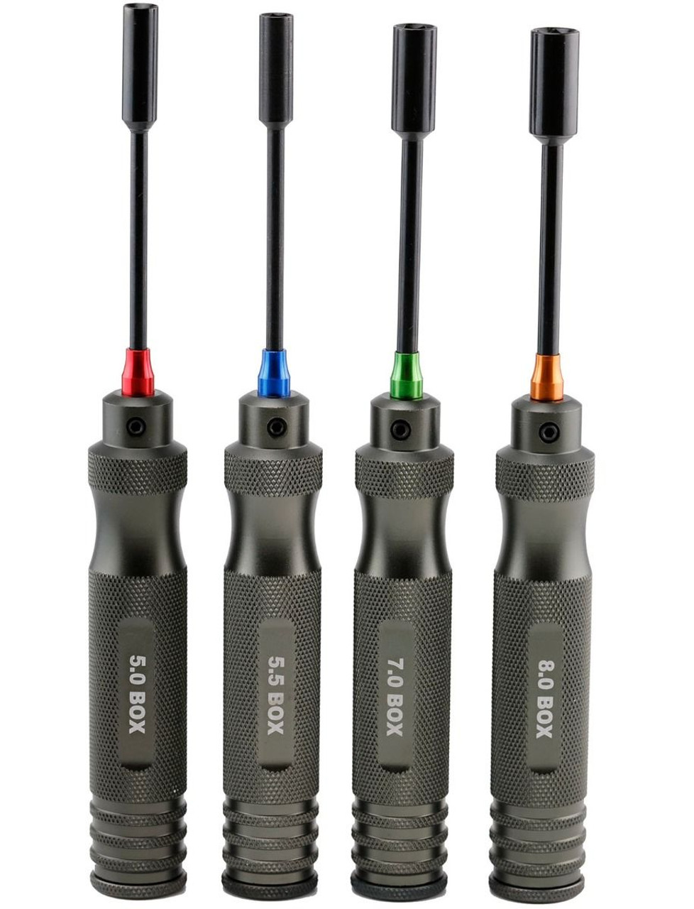 Pro Series Nut Driver Tool Set 5mm, 5.5mm, 7mm, 8mm Pro Series Nut Driver Tool Set 5mm, 5.5mm, 7mm, 8mm