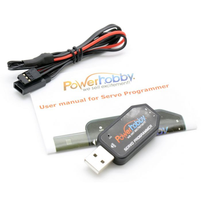 Power Hobby USB Programmer for Programmable Servo PHBPHUSB
