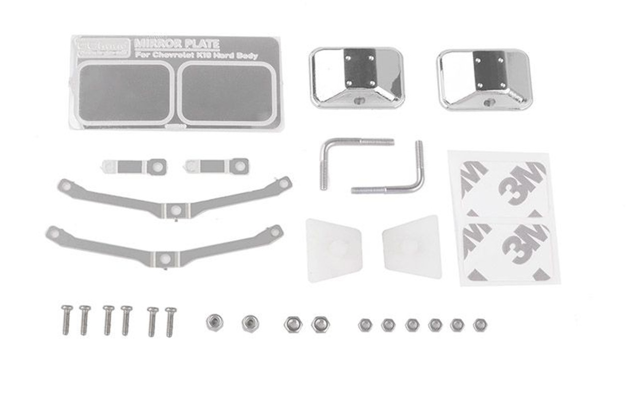 Towing Mirrors, for RC4WD Chevrolet Blazer and K10 Towing Mirrors, for RC4WD Chevrolet Blazer and K10