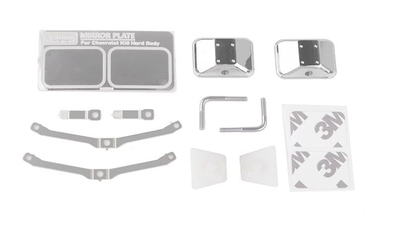 Towing Mirrors, for RC4WD Chevrolet Blazer and K10 Towing Mirrors, for RC4WD Chevrolet Blazer and K10
