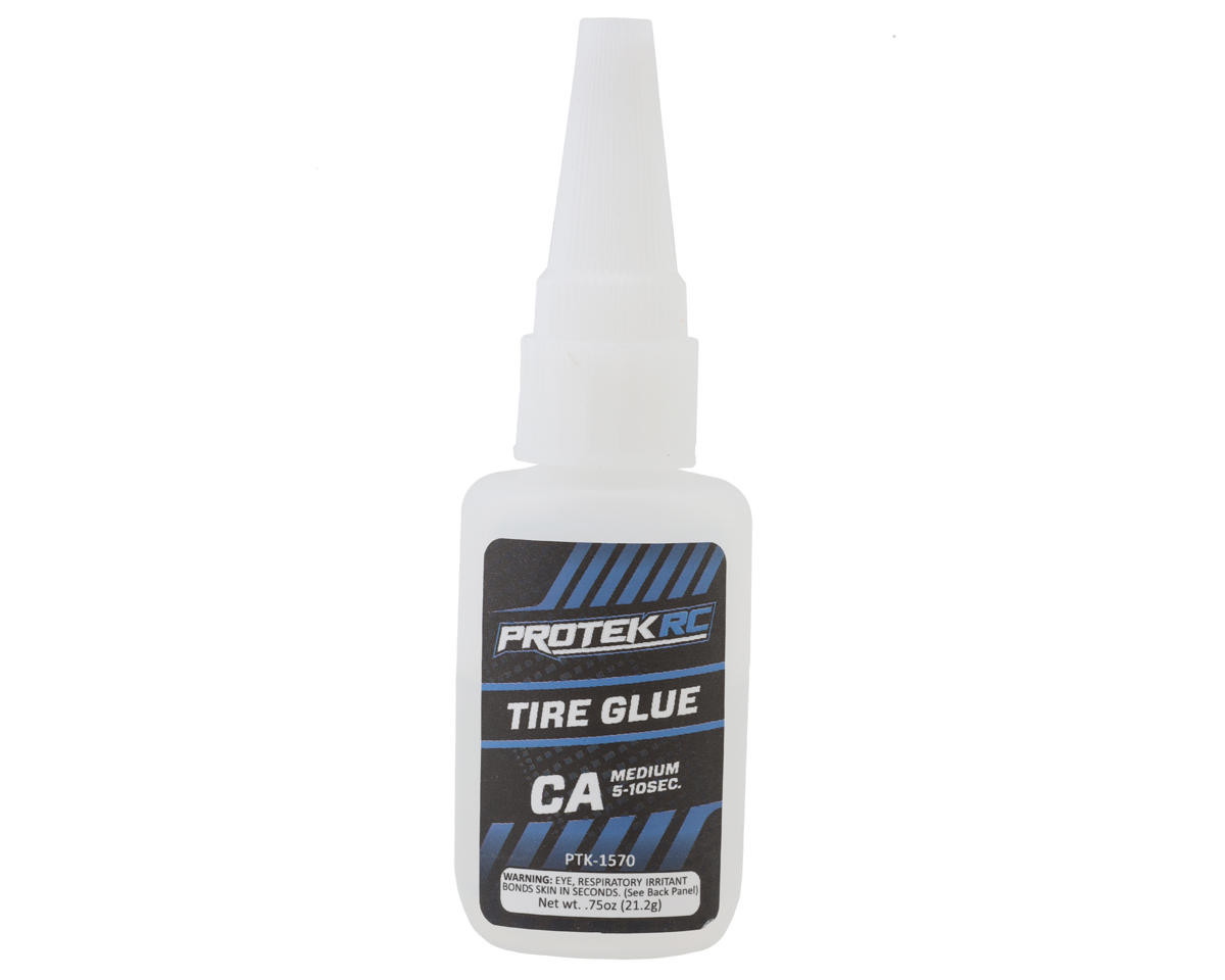 Protek R/C CA Tire Glue w/Glue Tip (Medium), 0.75oz PTK1570
