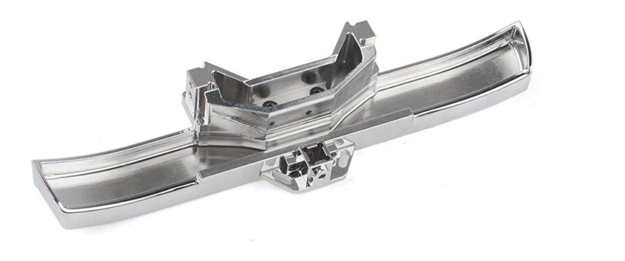 Retro Aluminum Rear Bumper for Traxxas TRX-4 2021 Ford Br Retro Aluminum Rear Bumper for Traxxas TRX-4 2021 Ford Br