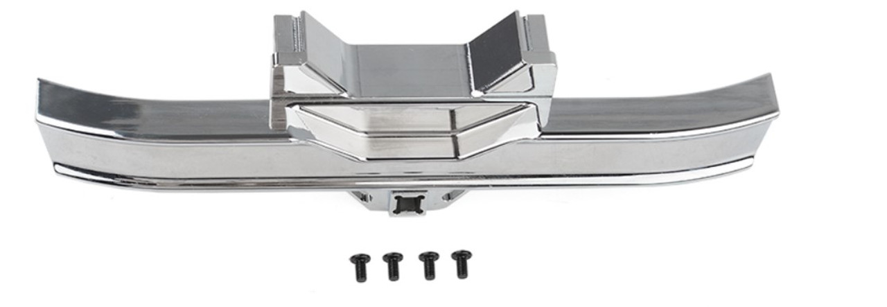 Retro Aluminum Rear Bumper for Traxxas TRX-4 2021 Ford Br Retro Aluminum Rear Bumper for Traxxas TRX-4 2021 Ford Br