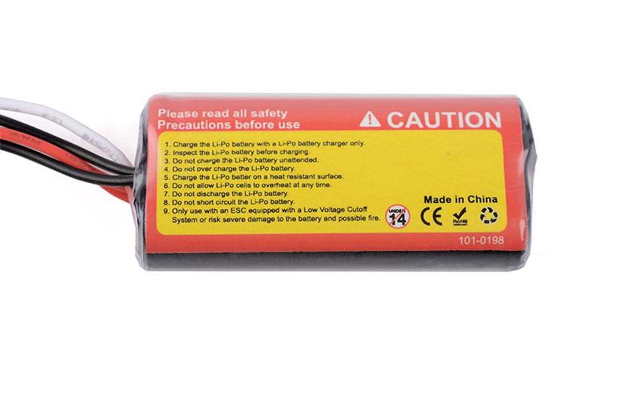 7.4V 320mAh Lithium Ion Battery w/Balance Plug 7.4V 320mAh Lithium Ion Battery w/Balance Plug
