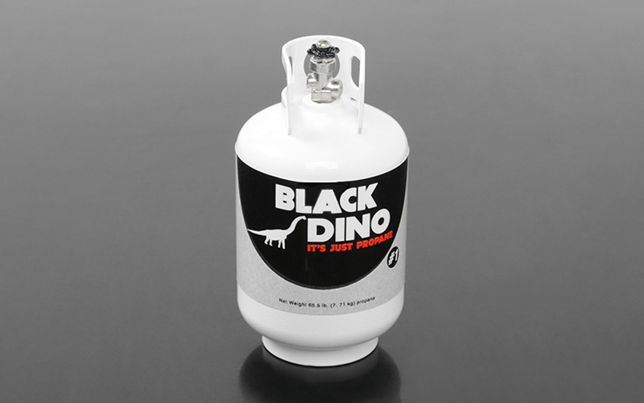 Black Dino 1/10 Aluminum Propane Tank Black Dino 1/10 Aluminum Propane Tank