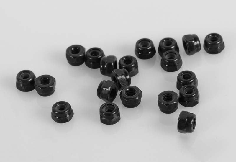 RC4WD Nylock Nuts M2 (Black) RC4ZS0906