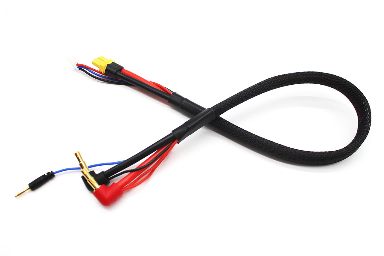 Pro Charge Lead Set 4mm / 5mm Bullet, Female XT60, 18" Long Pro Charge Lead Set 4mm / 5mm Bullet, Female XT60, 18" Long