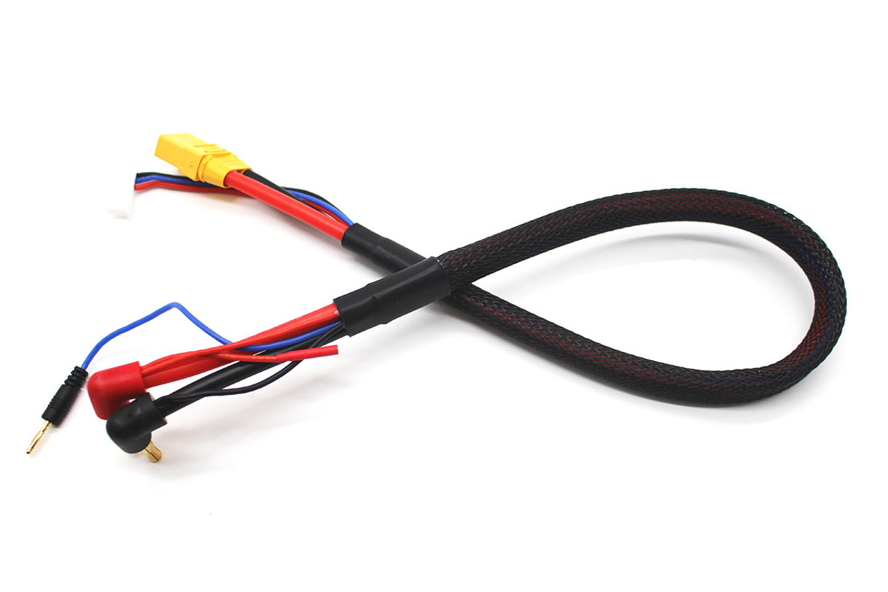Pro Charge Lead Set 4mm / 5mm Bullet, Female XT90, 18" Long Pro Charge Lead Set 4mm / 5mm Bullet, Female XT90, 18" Long