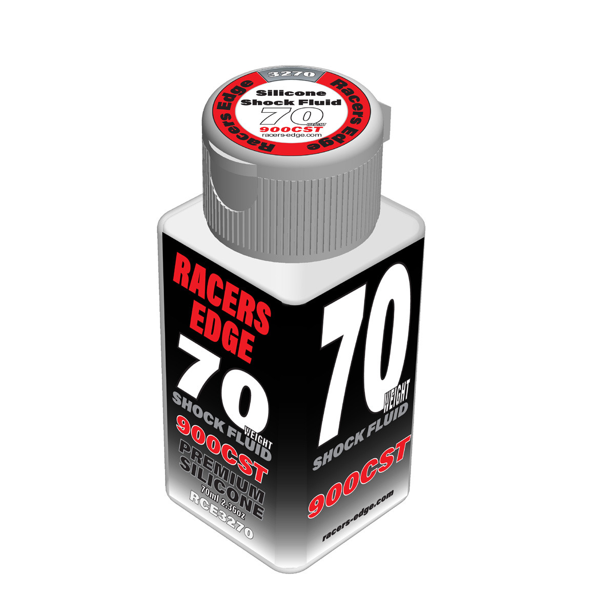 Racers Edge 70 Weight 900cSt 70ml 2.36oz Pure Silicone Shock Oil RCE3270
