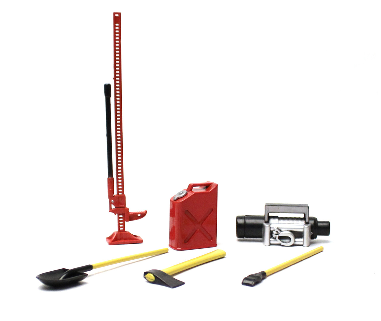 Racers Edge 1/10 Scaler Accessory Set (8pcs) - Red RCE3400R