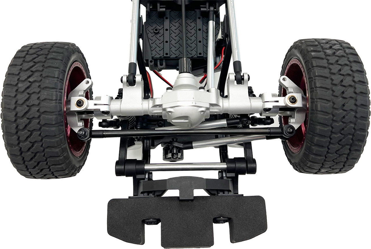 Silver Aluminum Axle Housing Set, Front & Rear for CEN F450 Silver Aluminum Axle Housing Set, Front & Rear for CEN F450