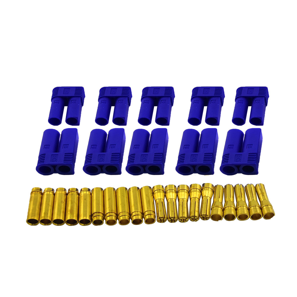 Racers Edge EC5 Male & Female Plugs (5 pair) RCE1679