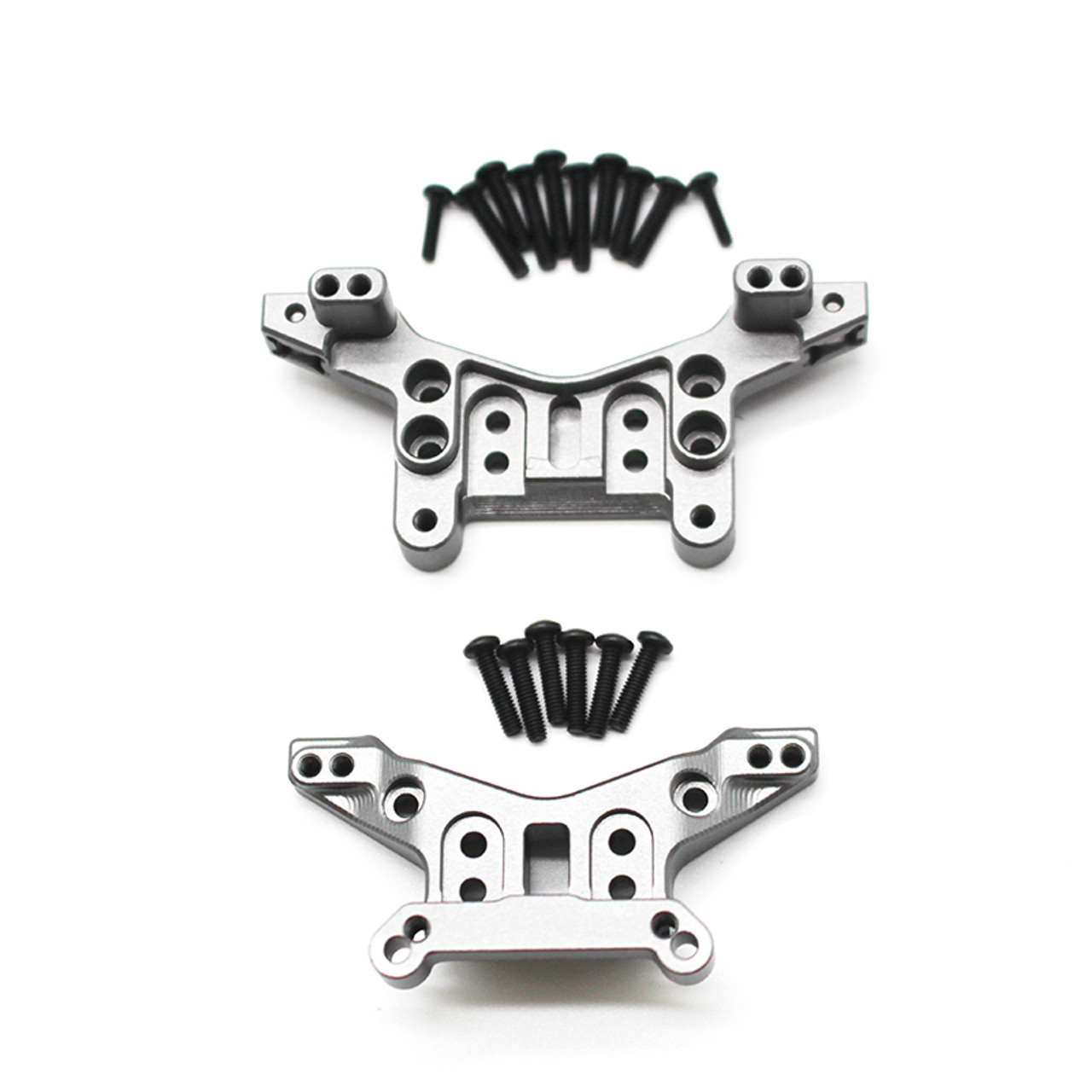 Aluminum Front & Rear Shock Tower Set for BlackZon Slyder Aluminum Front & Rear Shock Tower Set for BlackZon Slyder