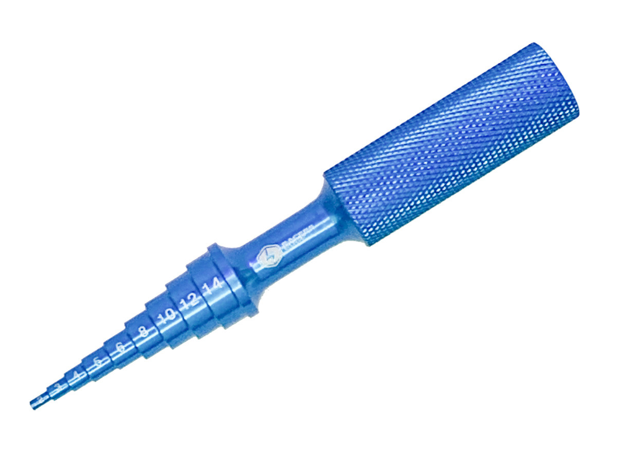 Racers Edge Aluminum Bearing Meter / Disassmbler Blue RCE7765BL