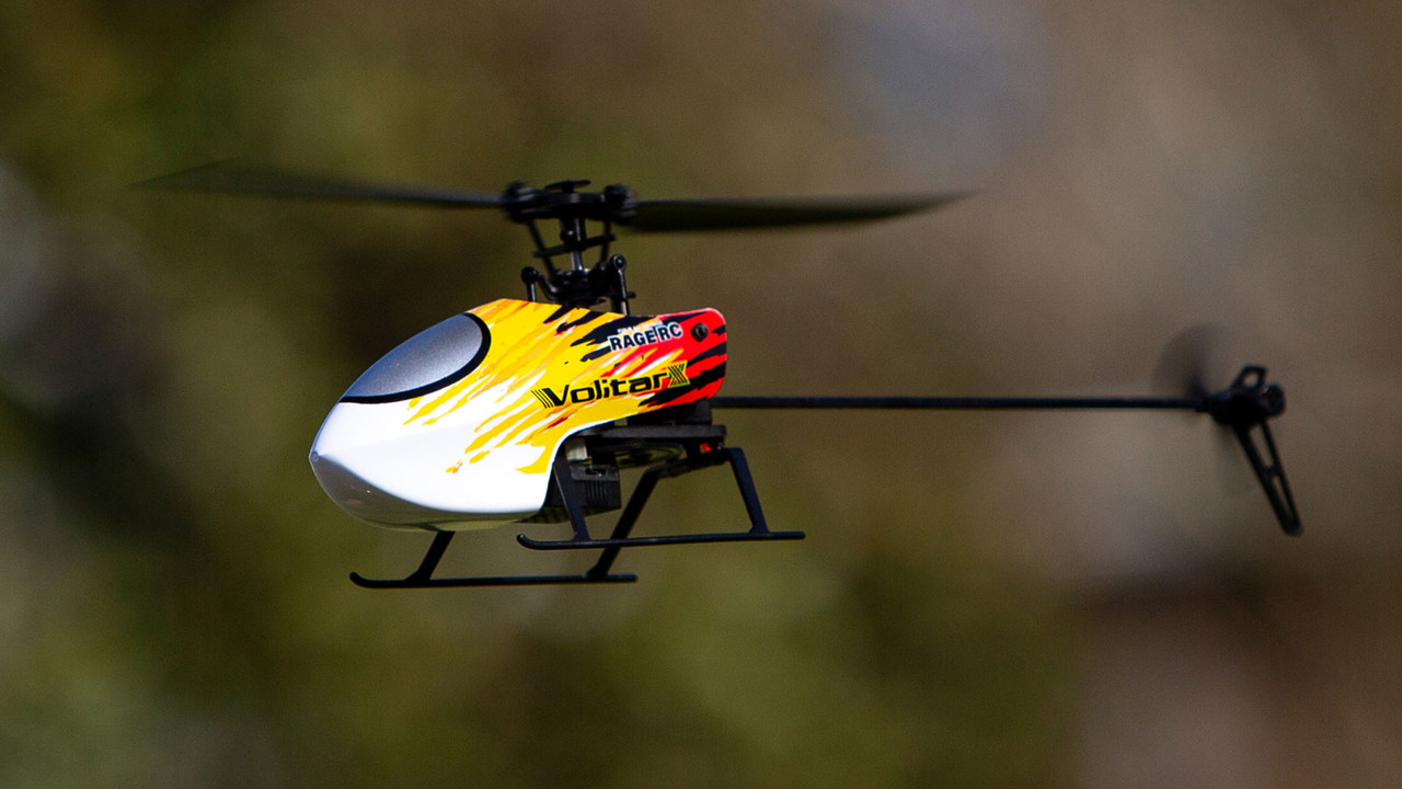 Rage R/C Volitar X RTF Micro Heli with Red Canopy RGR6001