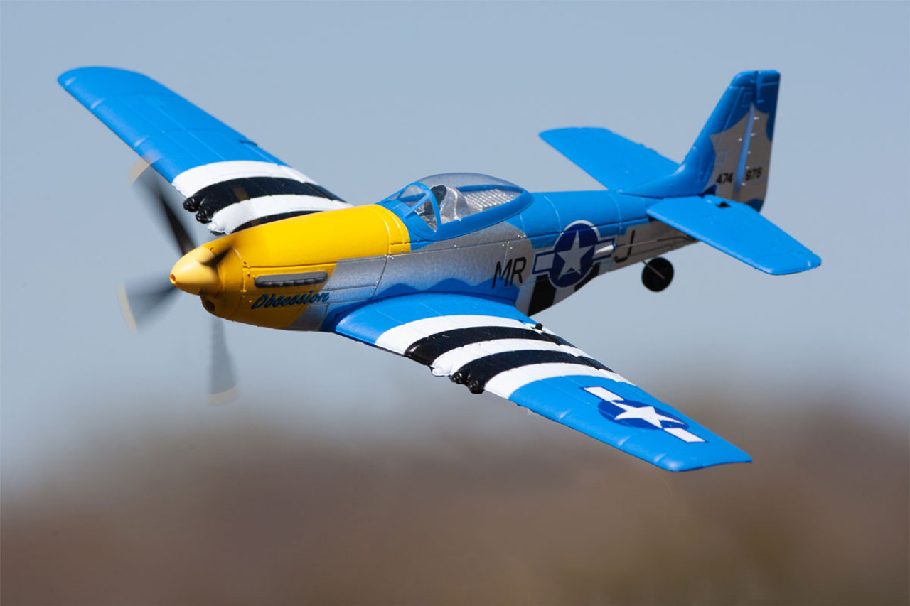 P-51 Obsession Micro RTF Airplane w/PASS P-51 Obsession Micro RTF Airplane w/PASS