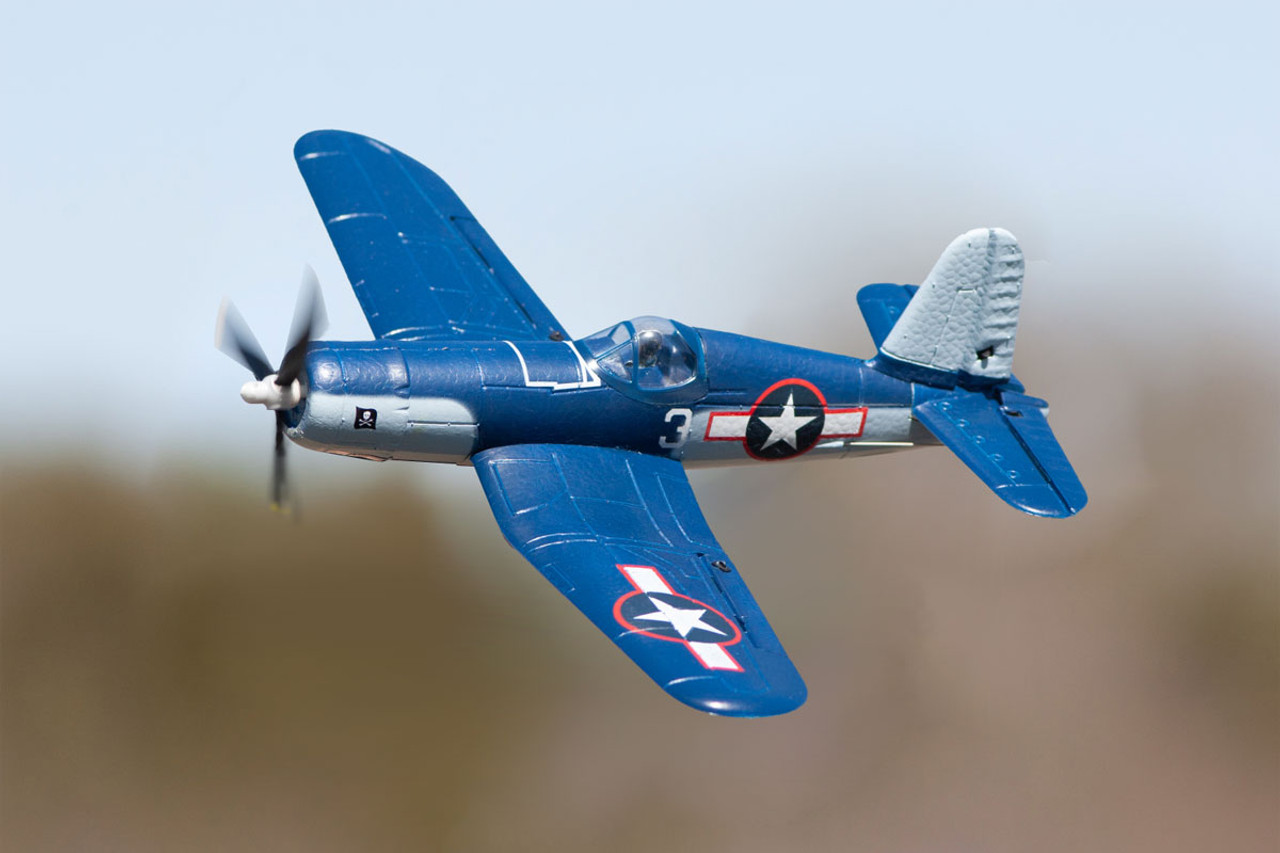 F4U Corsair Jolly Rogers Micro RTF Airplane w/PASS F4U Corsair Jolly Rogers Micro RTF Airplane w/PASS