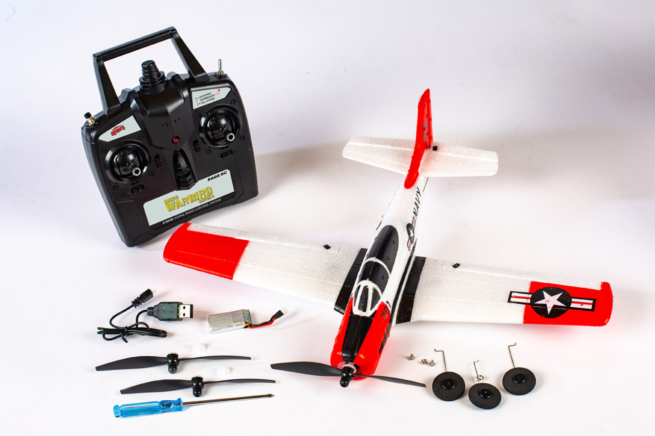 T-28 Trojan Micro RTF Airplane with PASS System T-28 Trojan Micro RTF Airplane with PASS System