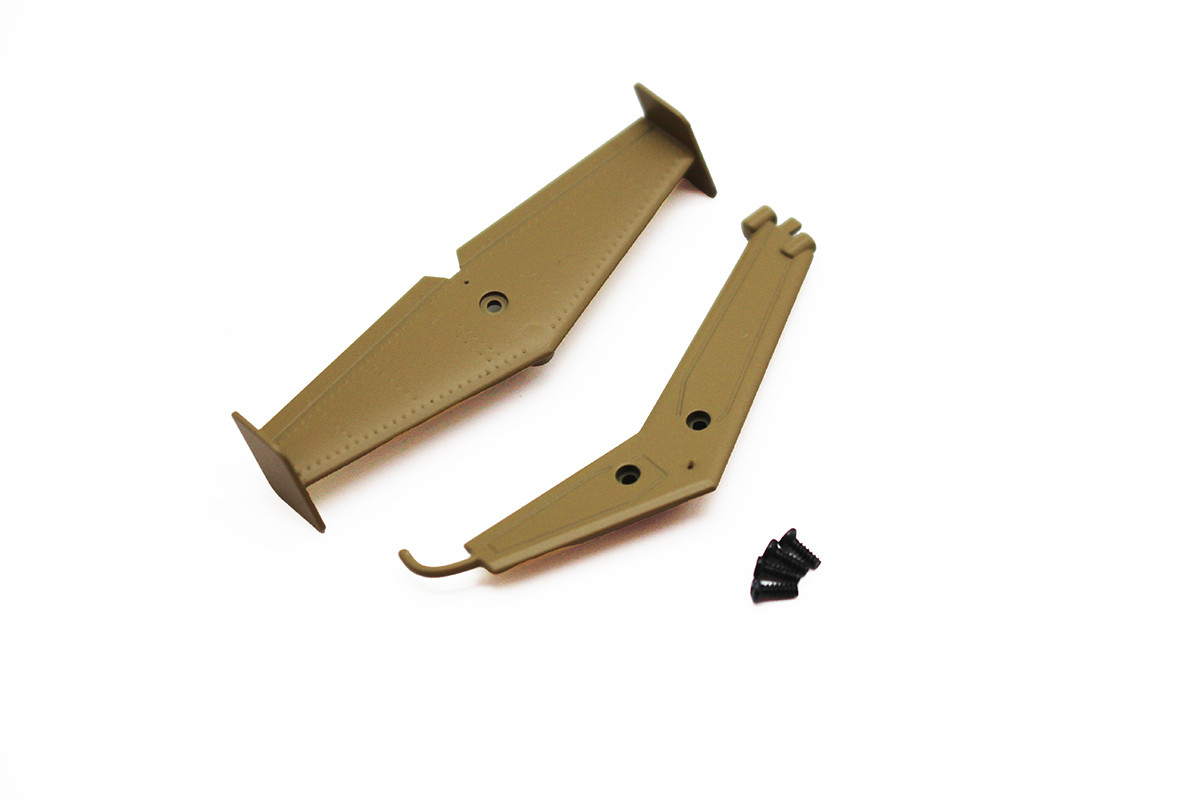 Rage R/C Hero-Copter Military Side Wing & Tail Set; Army RGR6123