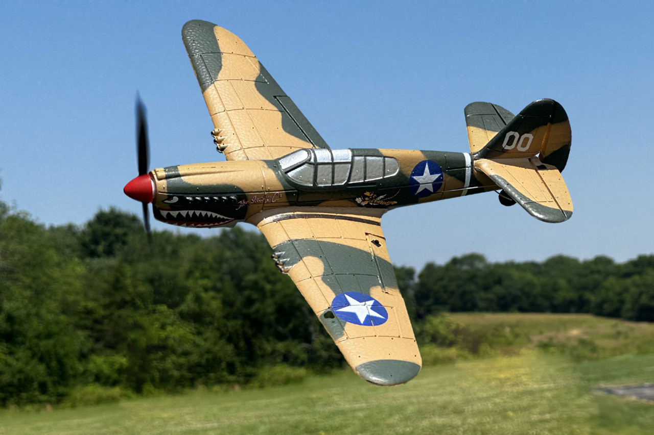 Curtiss P-40 Warhawk Micro RTF Airplane w/PASS Curtiss P-40 Warhawk Micro RTF Airplane w/PASS