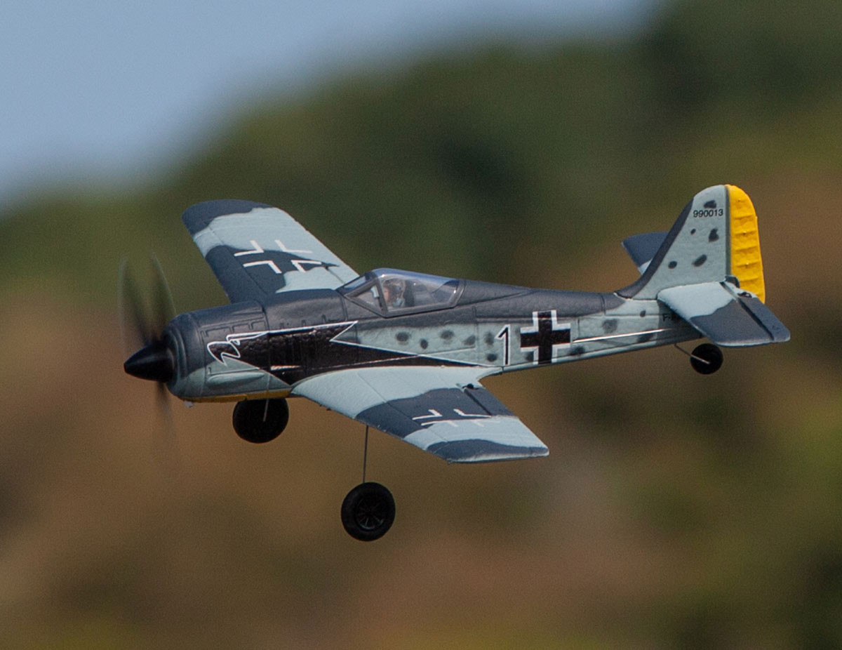 Rage R/C Focke-Wulf Fw 190 Micro RTF Airplane with PASS System RGRA1308