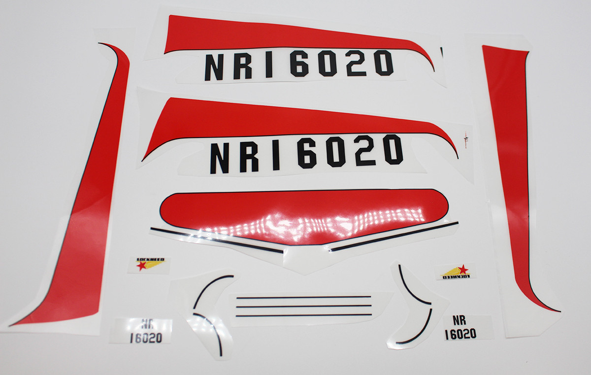 Rage R/C Decal Set; Electra RGRA1433