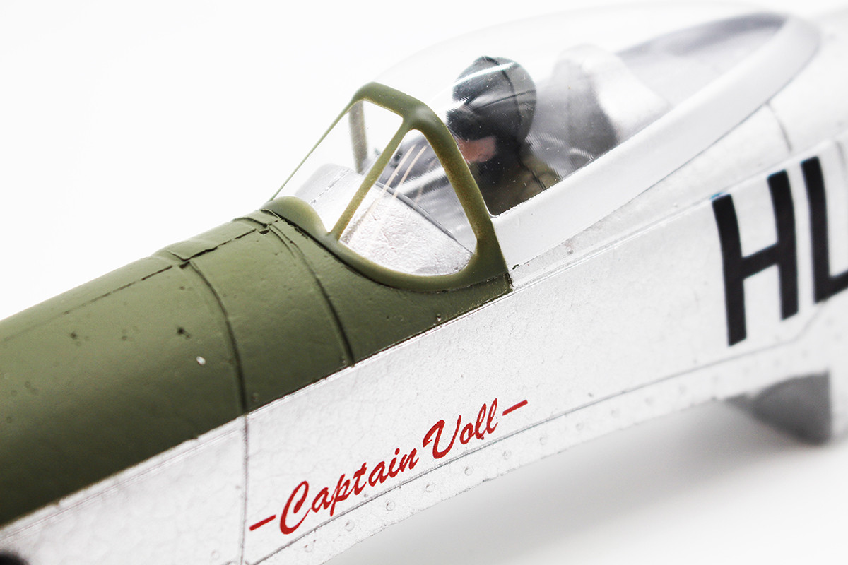 Painted and Printed Fuselage; P-51D BL