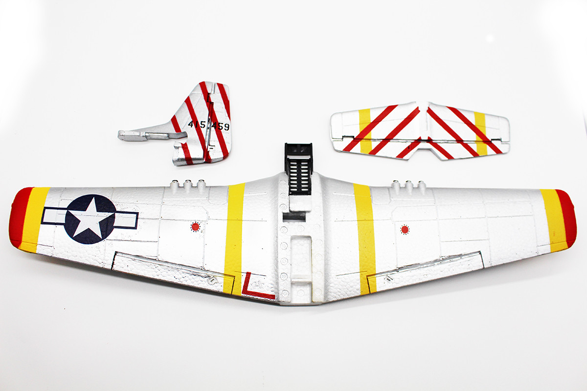 Rage R/C Painted Main Wing and Tail Set; P-51D BL RGRA1621