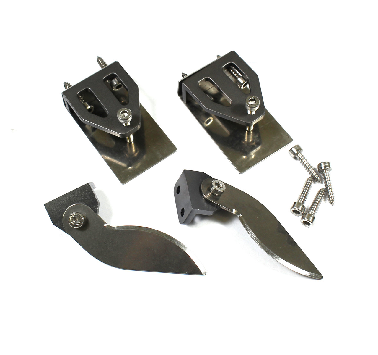 Rage R/C Stainless Steel Running Hardware Set; Velocity 800BL RGRB1271